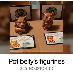 Potbelly figurines